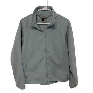 Women’s Columbia Sky Blue Fleece Interchange Vertex Jacket.  Size M